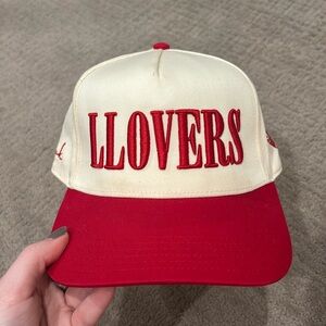LLoveSick Red LLovers Trucker Hat